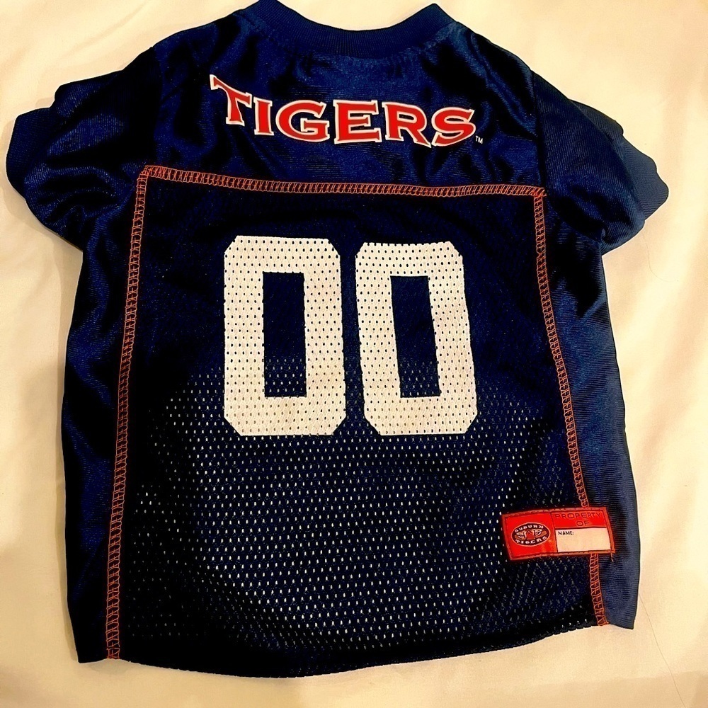 Auburn Tigers Mesh jersey for dogs and cats medium
